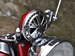 Indian Four 1940 red mét.