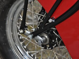 Indian Four 1940 red mét.
