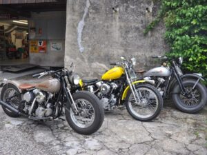 Harley Davidson Knucklehead Bobber