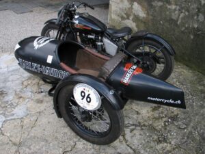 Harley Davidson OHV Twin Road Racer Sidecar 1939