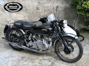 Vincent Rapide Series C mit Swallow Jet 80 Sidecar
