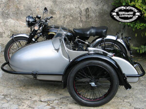 Vincent Rapide Series C mit Swallow Jet 80 Sidecar