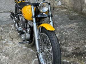 Harley-Davidson Panhead Bobber "Milwaukee Vibrator" 1949