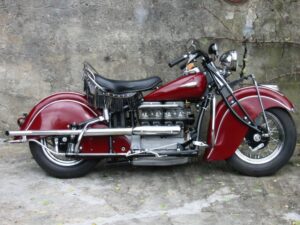 Indian Four 1940 Indian red