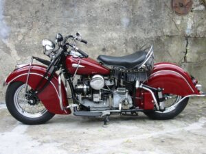 Indian Four 1940 Indian red