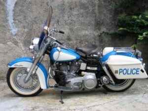 Harley-Davidson Early Shovelhead Police Motorcycle 1968