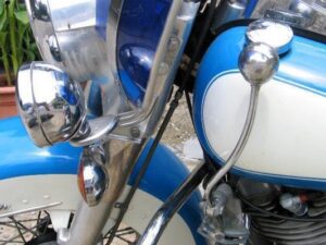 Harley-Davidson Early Shovelhead Police Motorcycle 1968