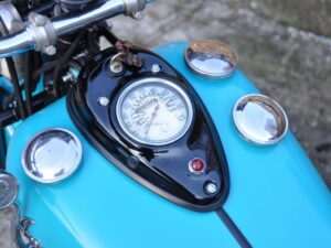 Indian Chief 74" 1948 tuerkis blau