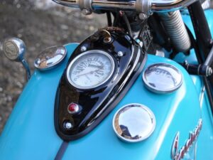 Indian Chief 74" 1948 tuerkis blau