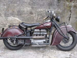 Indian Four 1940 burgundy