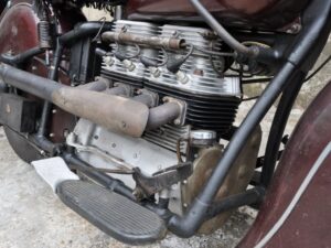 Indian Four 1940 burgundy