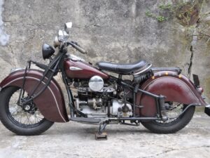 Indian Four 1940 burgundy