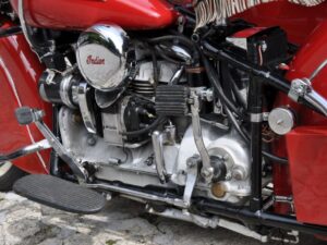 Indian Four 1941 with Indian Sidecar