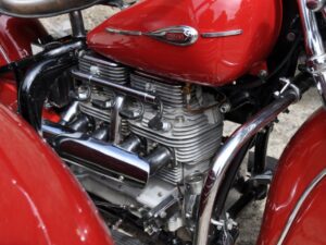 Indian Four 1941 with Indian Sidecar