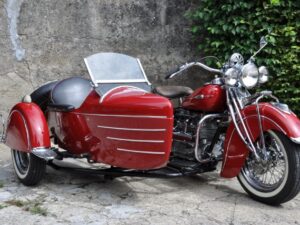 Indian Four 1941 with Indian Sidecar