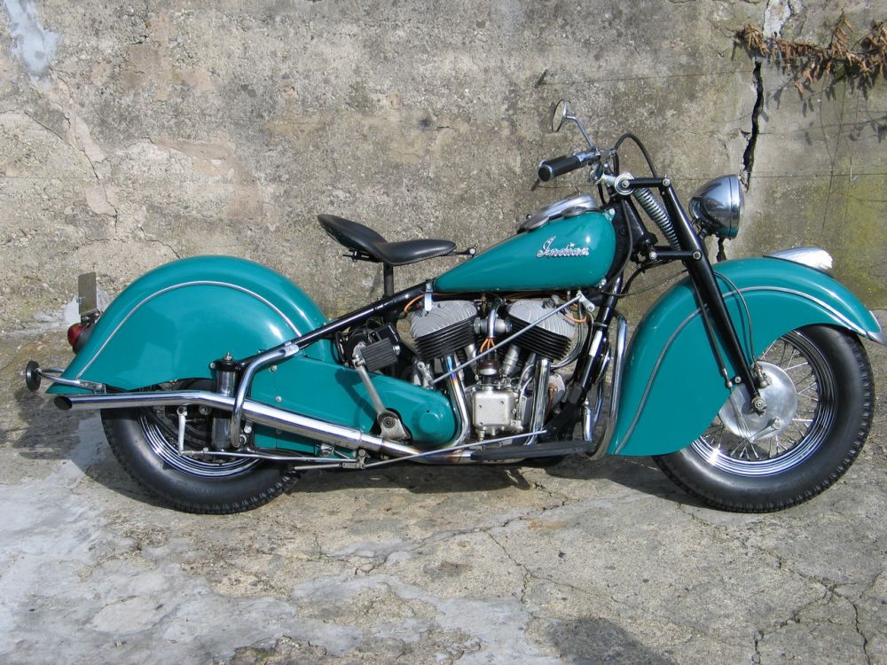 Indian Chief 74" 1948 light green