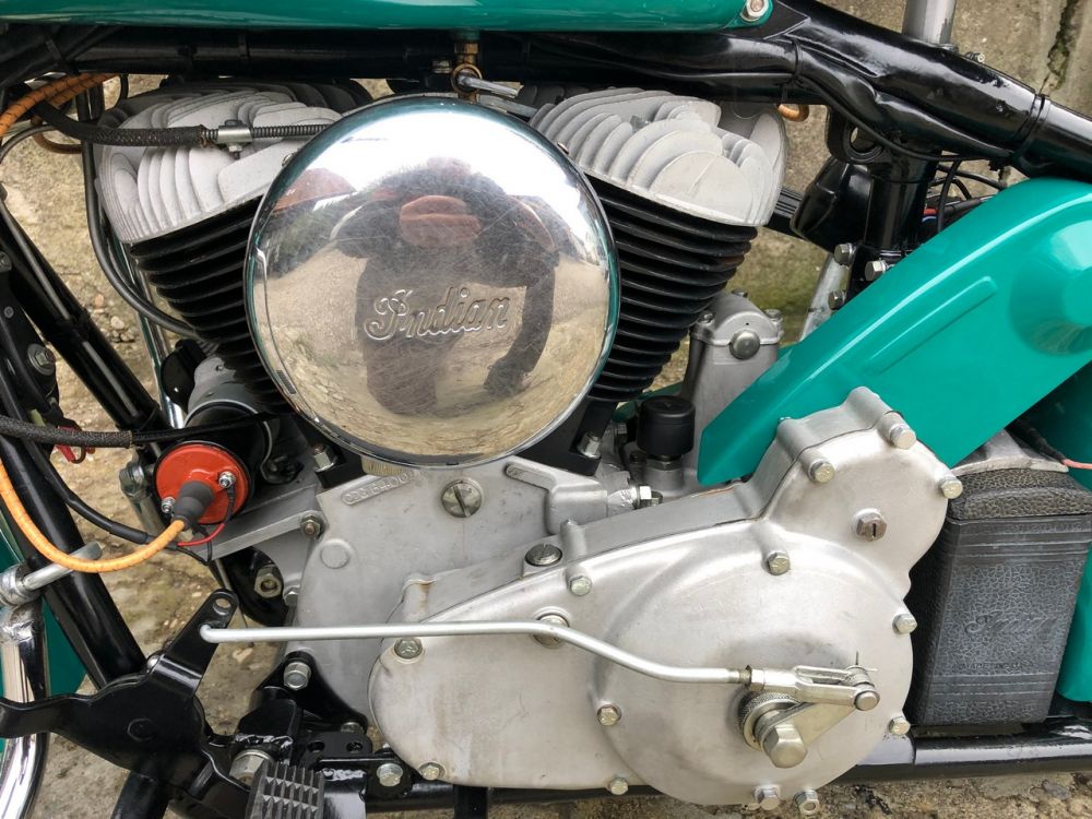 Indian Chief 74" 1948 light green