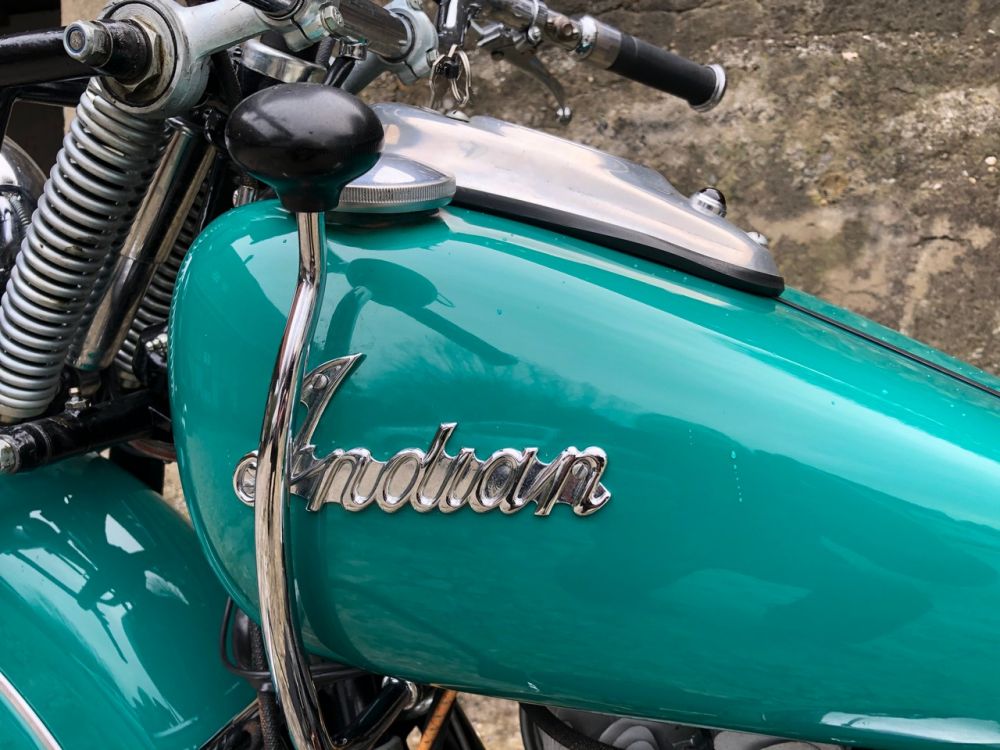 Indian Chief 74" 1948 light green