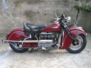 Indian Four 1940 Indian red