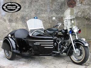 Indian Big Chief 80" 1951 Police Special Sidecar