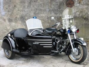 Indian Big Chief 80" 1951 Police Special Sidecar