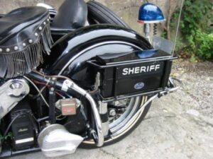 Indian Big Chief 80" 1951 Police Special Sidecar