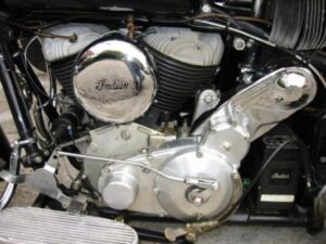 Indian Big Chief 80" 1951 Police Special Sidecar