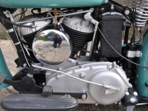 Indian Sport Scout 641, 1941, jade green