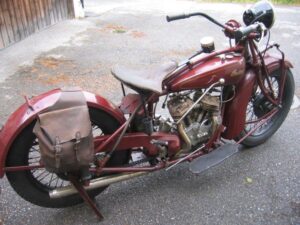 Indian Scout 101, 1930, rot