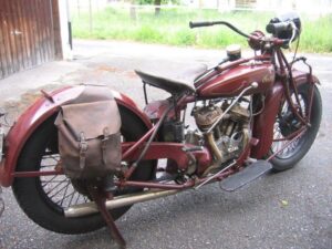 Indian Scout 101, 1930, rot