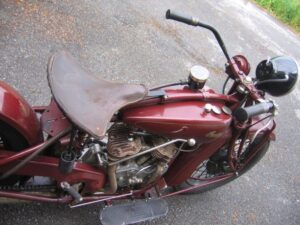 Indian Scout 101, 1930, rot