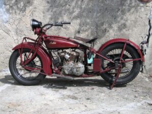 Indian Scout 101, 1930, rot